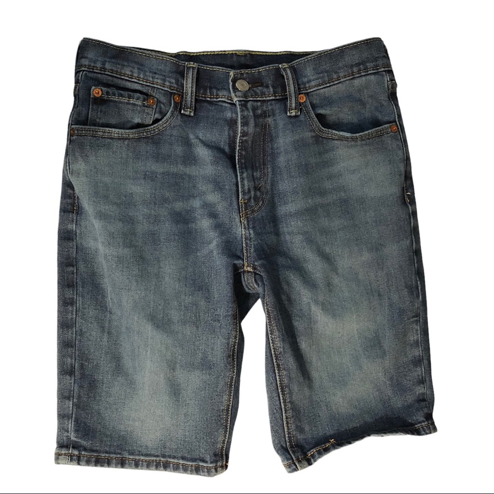 LEVI’S  541 Men's Size 30 Shorts Athletic Fit 10” Inseam Medium Wash Blue Denim